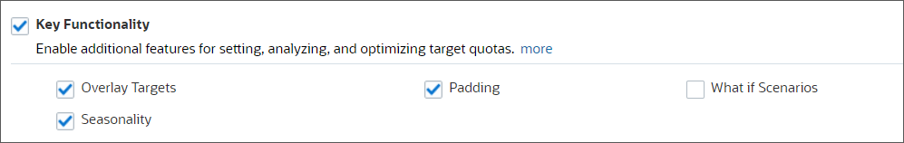 Key Functionality